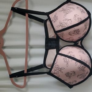 Torrid Rose net underwire bra 48DD